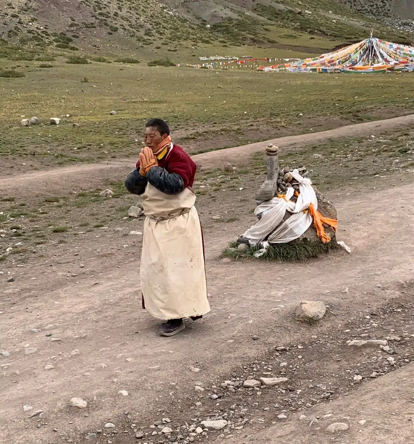 Retour de Phillipe circuit Mt Kailash